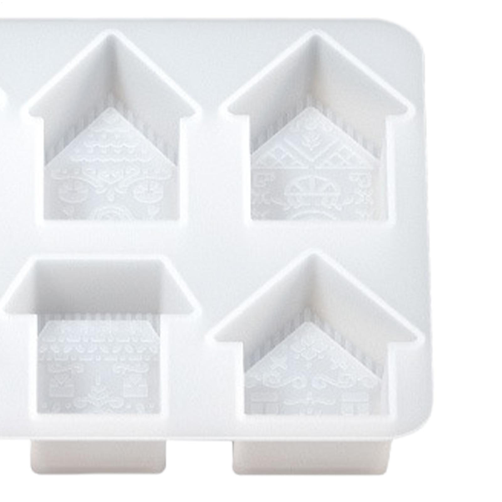 Art Craft House Making - Mum Yapım Kalıpları 8 Bölmeli Ev