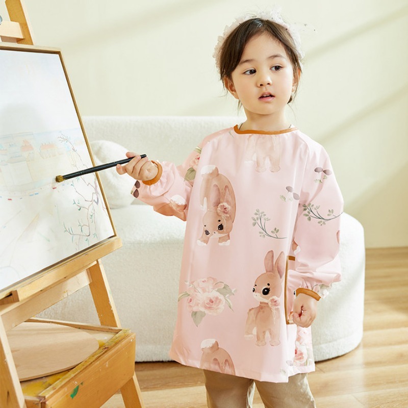 Art Craft 6 Year Old - Çocuklar için su geçirmez sanat önlüğü,
