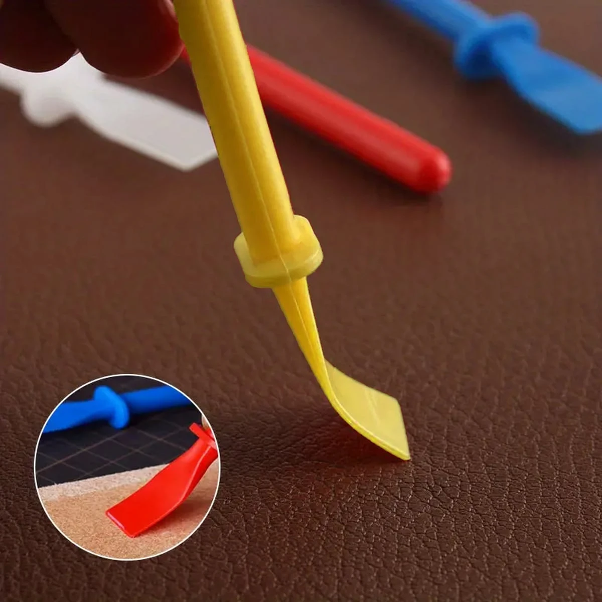 Art Craft Glue - Boyama Kazıyıcılı Polipropilen Spatula, Tutkal Uygulama