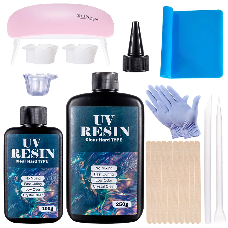 Art Craft Glue - Sert UV Reçine Tutkal Seti Hızlı