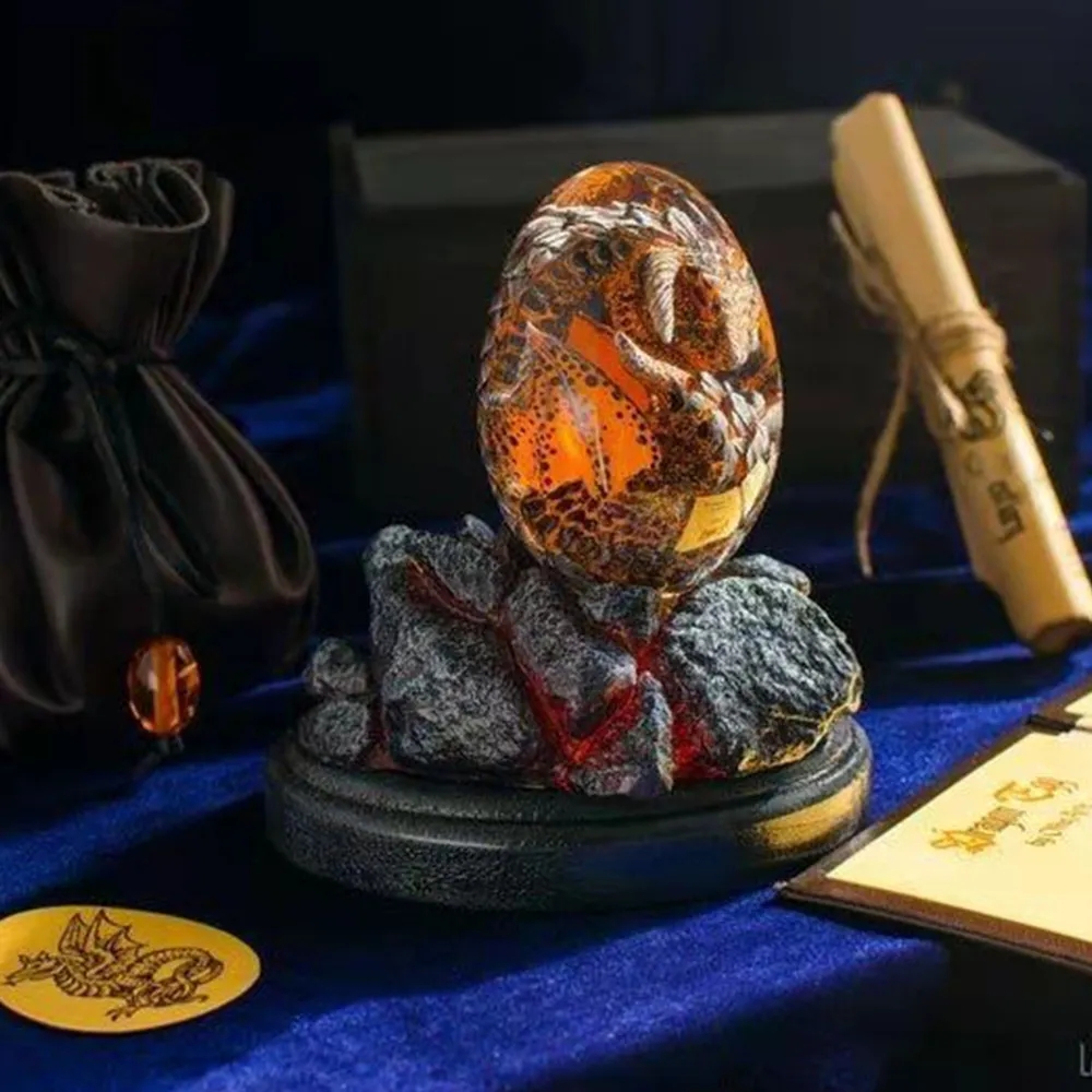 Lav ejderha yumurta heykeli st - Art Craft Dinosaur incelemesi ve fiyatı