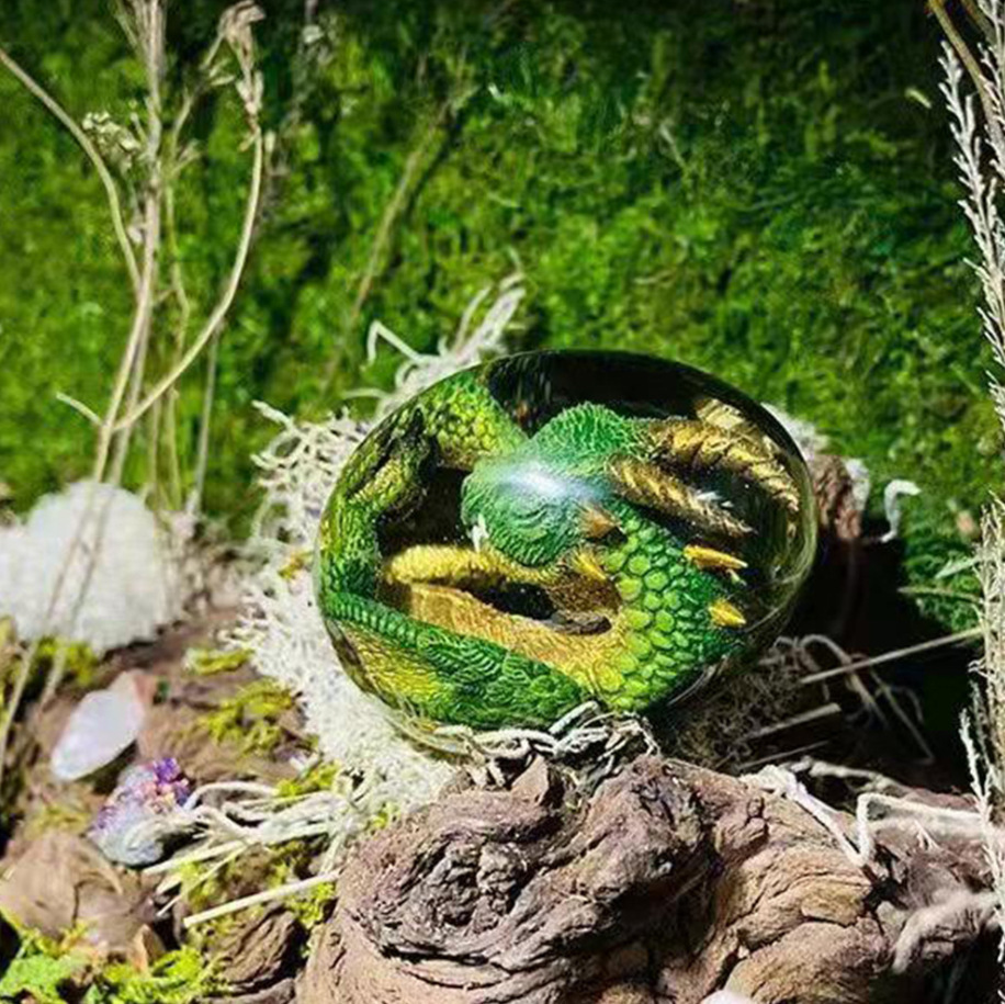 Lav ejderha yumurta heykeli st - Art Craft Dinosaur incelemesi ve fiyatı