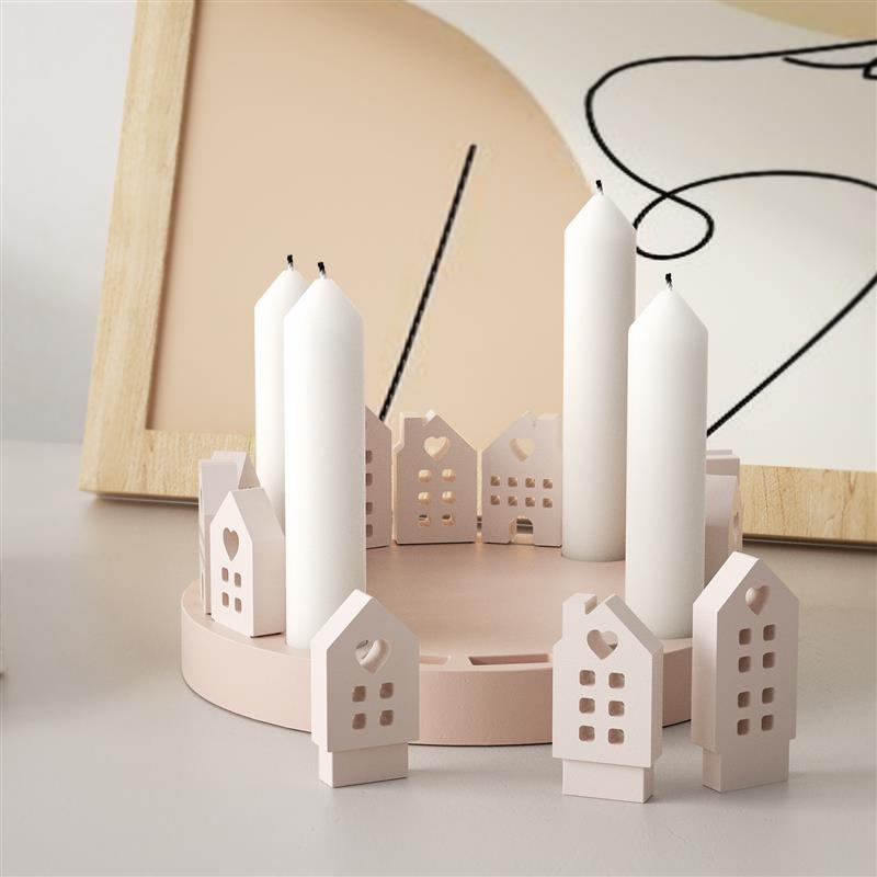 Içi boş ev tavşan mumluk silik - Art Craft House Making incelemesi ve fiyatı