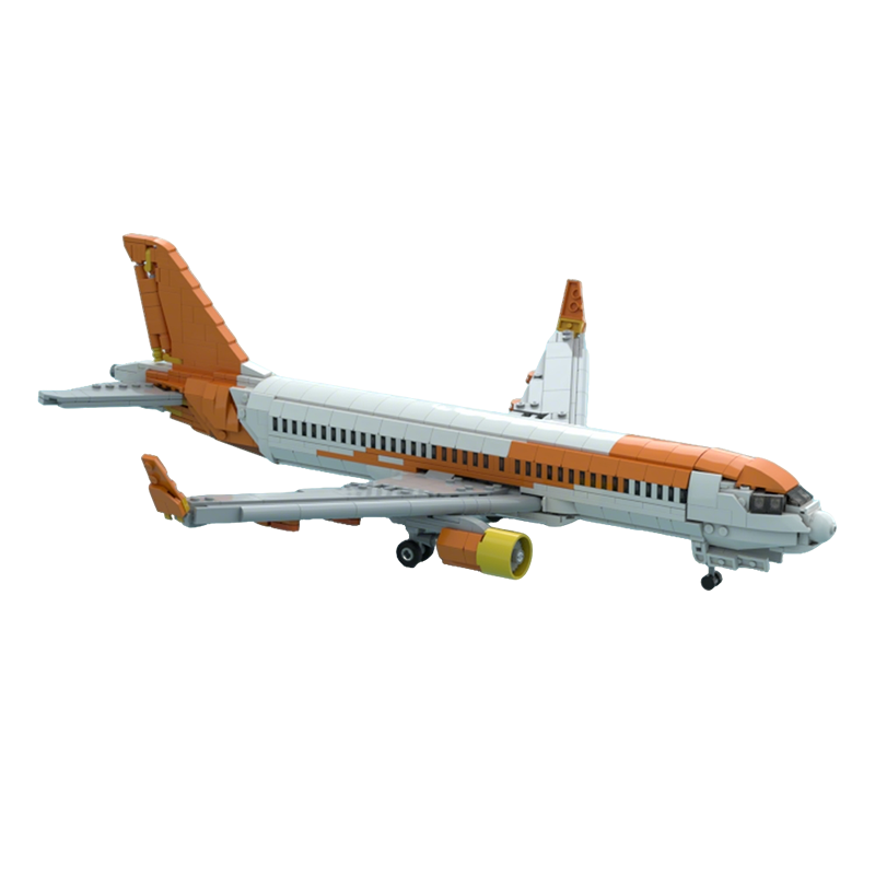 1100 adet MOC Easy Jet Airbuss - Art Craft Easy Ideas incelemesi ve fiyatı