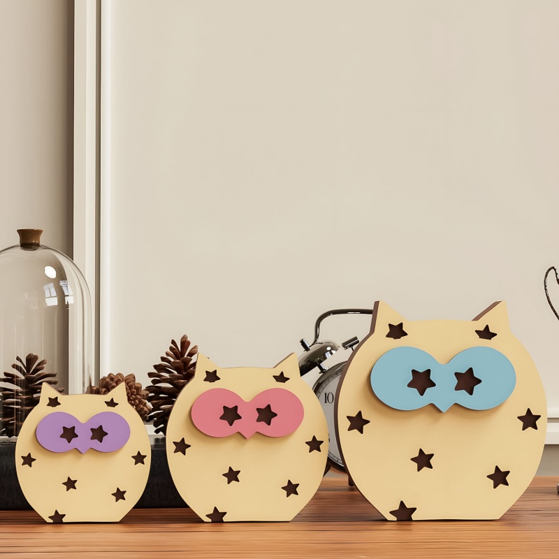 Baykuş Masaüstü Süs silikon ka - Art Craft Show incelemesi ve fiyatı