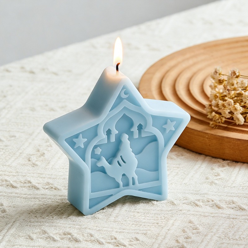 Cami mum kalıbı yumuşak yıldız - Art Craft Show incelemesi ve fiyatı