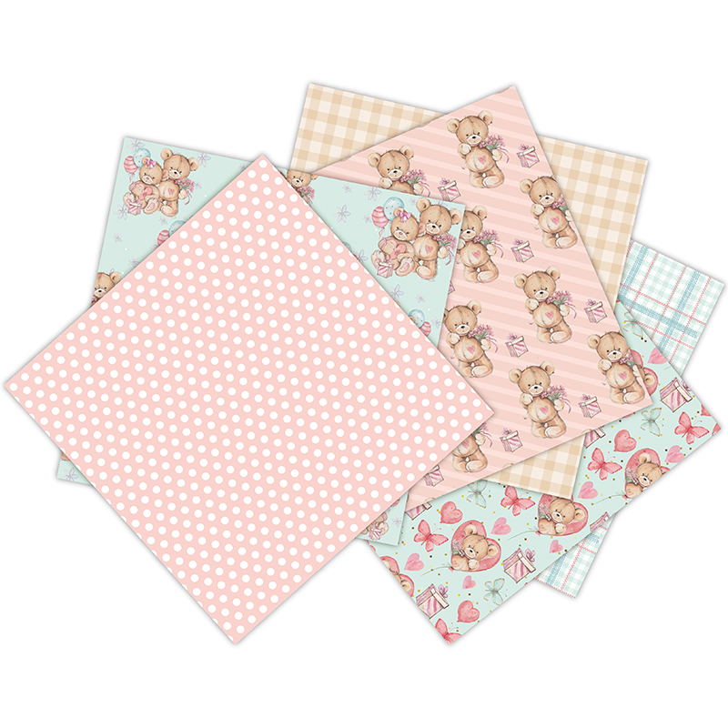 12 levhalar küçük ayı Scrapboo - Art Craft Background incelemesi ve fiyatı