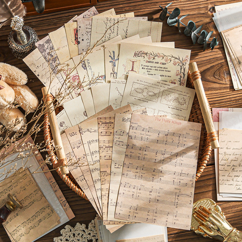 Vintage Scrapbooking Craft Kağ - Art Craft Background incelemesi ve fiyatı
