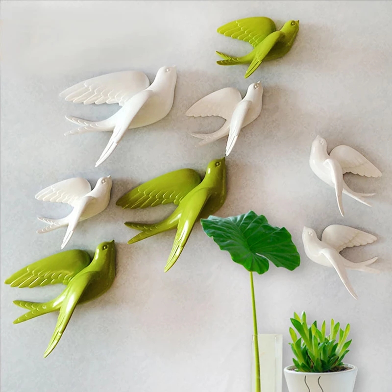 Yaratıcı Seramik Kuşlar Duvar  - Art Craft Background incelemesi ve fiyatı