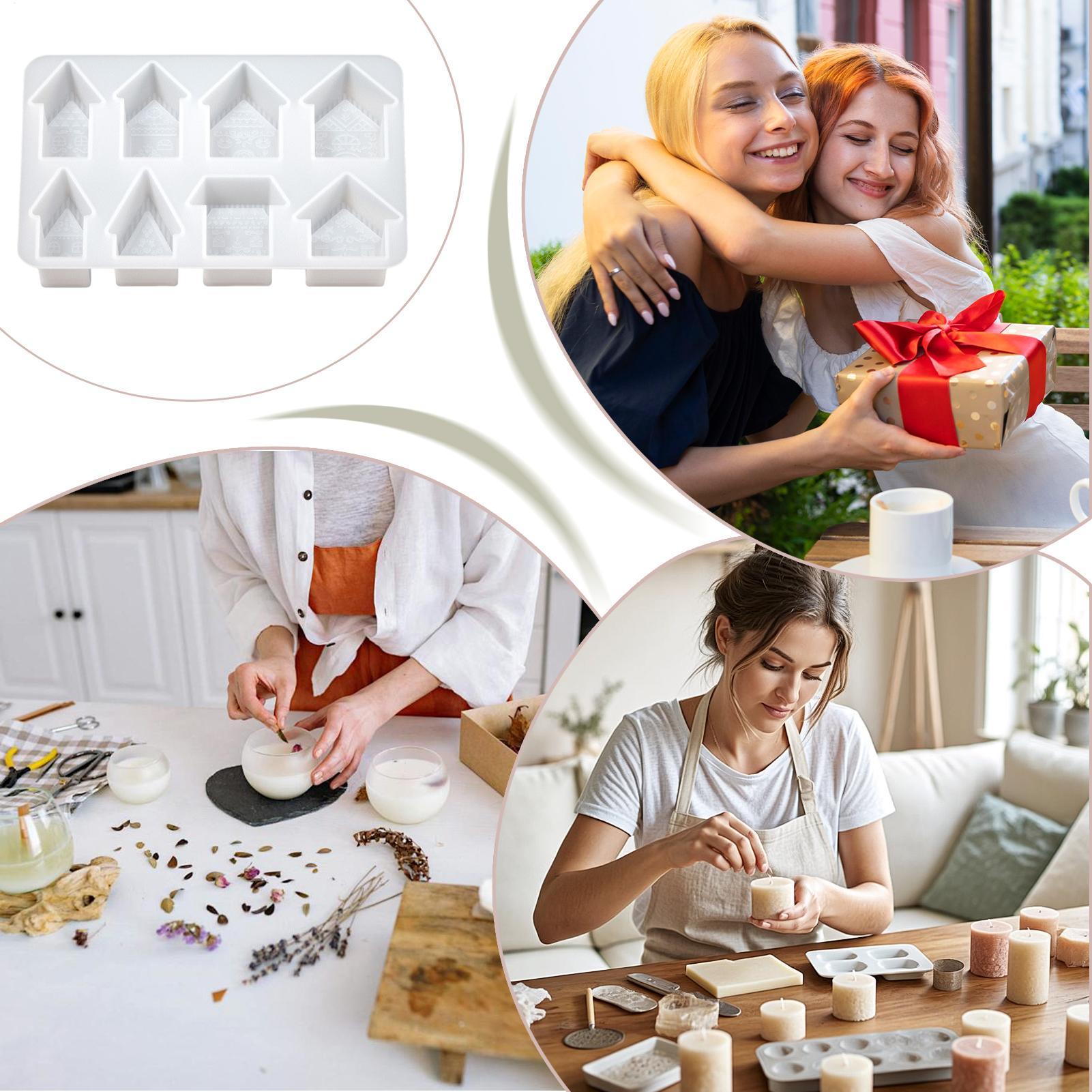 Mum Kalıpları 8 Bölmeli Ev Şek - Art Craft House Making incelemesi ve fiyatı