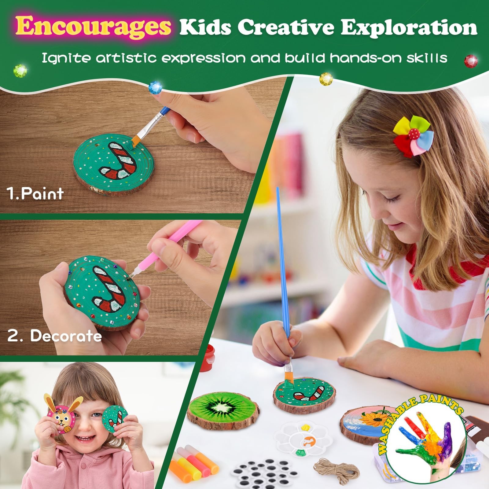 Çocuklar Karanlıkta Parlayan A - Art Craft Education incelemesi ve fiyatı