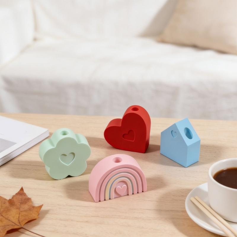 QX2E Charm Kalp Ve Çiçek Yazlı - Art Craft House Making incelemesi ve fiyatı