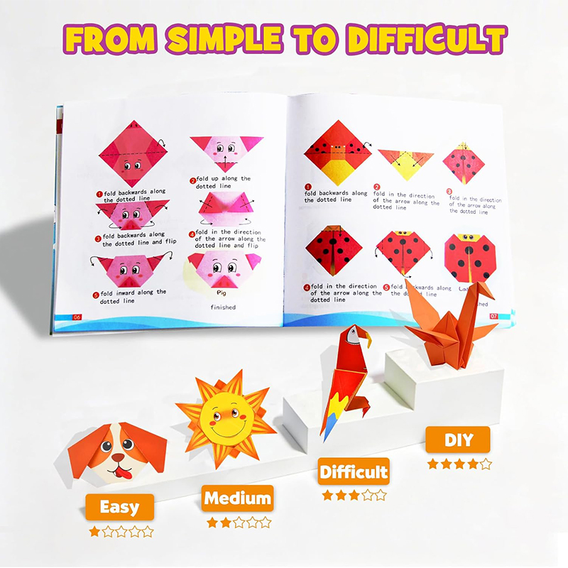 Origami Kağıt El Sanatları Kit - Art Craft Paper incelemesi ve fiyatı