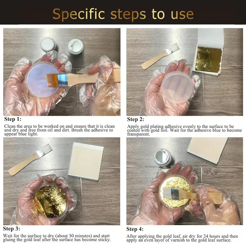 100ml/200ml Altın Yaprak Yaldı - Art Craft Glue incelemesi ve fiyatı
