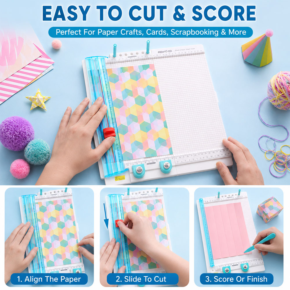 7'si 1 Arada Kağıt Kesici ve Ç - Art Craft Paper incelemesi ve fiyatı