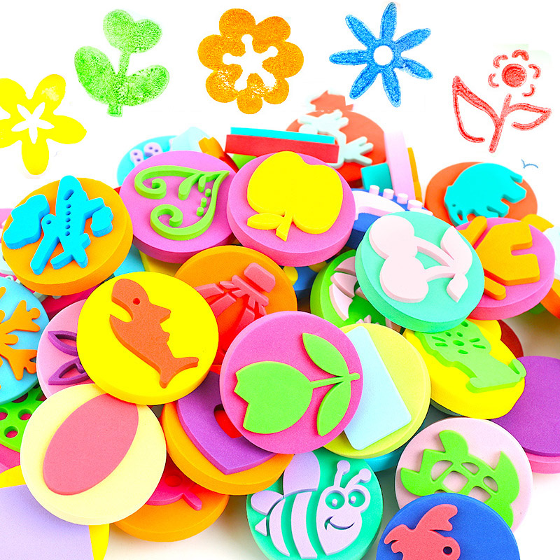 Boyama için 6 adet/torba köpük - Art Craft 6 Year Old incelemesi ve fiyatı