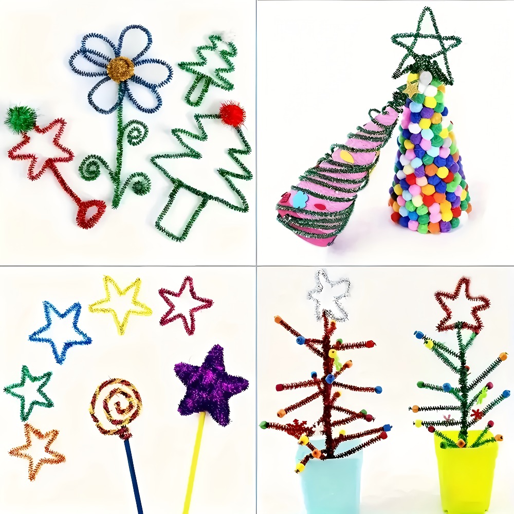 Parıltılı Peluş Pipo Temizleyi - Art Craft House Making incelemesi ve fiyatı