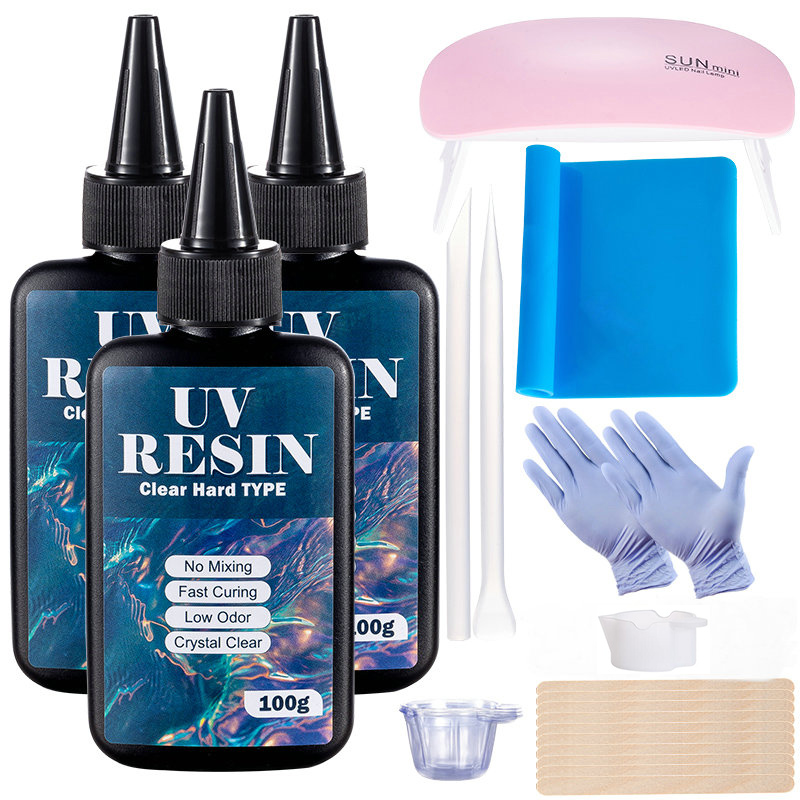 100g/250g Şeffaf UV Reçine Ser - Art Craft Glue incelemesi ve fiyatı
