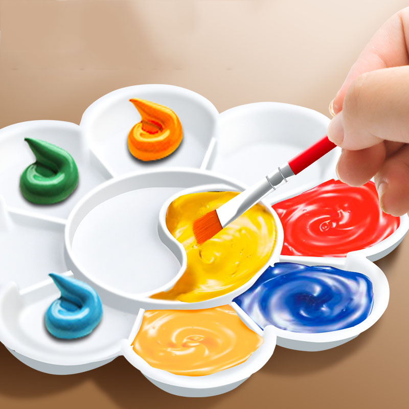 Çiçek Desenli Boya Paleti, Sul - Acrylic Pour Paint incelemesi ve fiyatı
