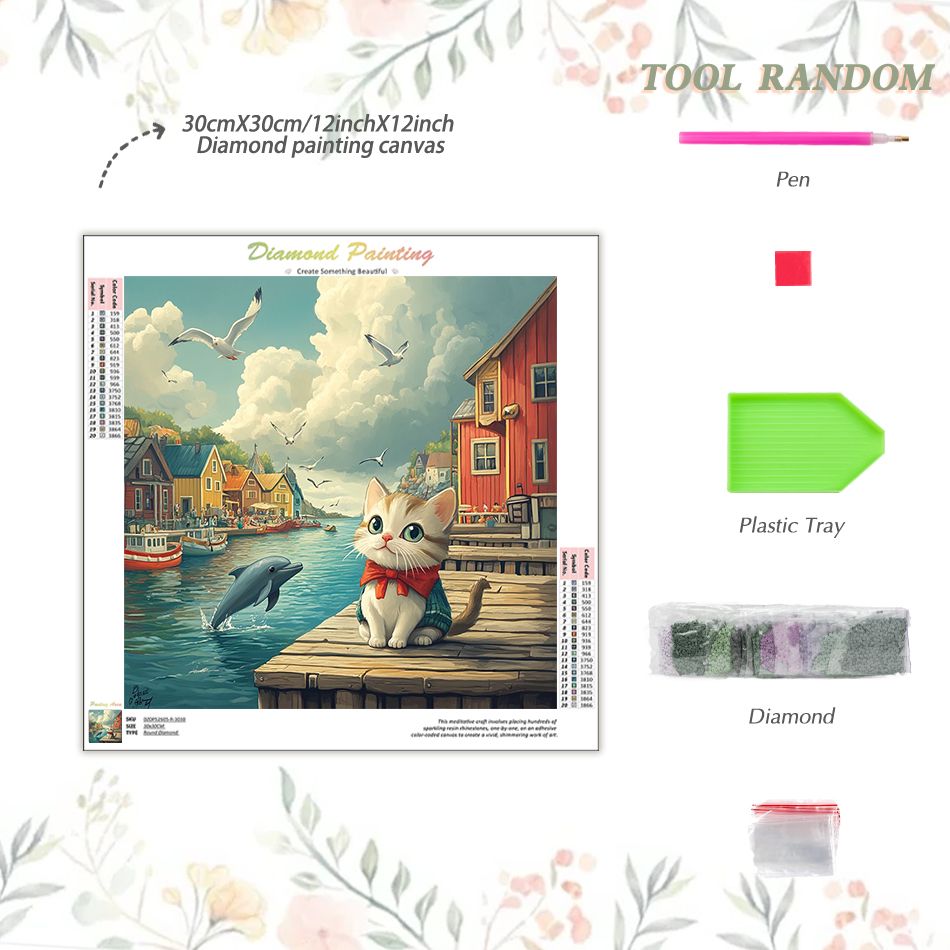 CHENISTORY Kedi Elmas Boyama S - Art Craft Gift Ideas incelemesi ve fiyatı